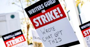 Hollywood en contra de la IA para procesos creativos.