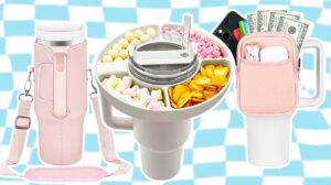 Accesorios para personalizar y complementar un vaso Stanley.