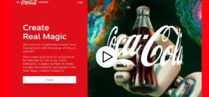 Coca Cola ha usado inteligencia artificial para interactuar con su audiencia de manera dinámica.